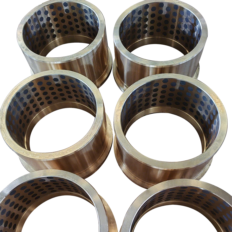 Tuleje samosmarujące z brązu aluminiowego do maszyn inżynieryjnych